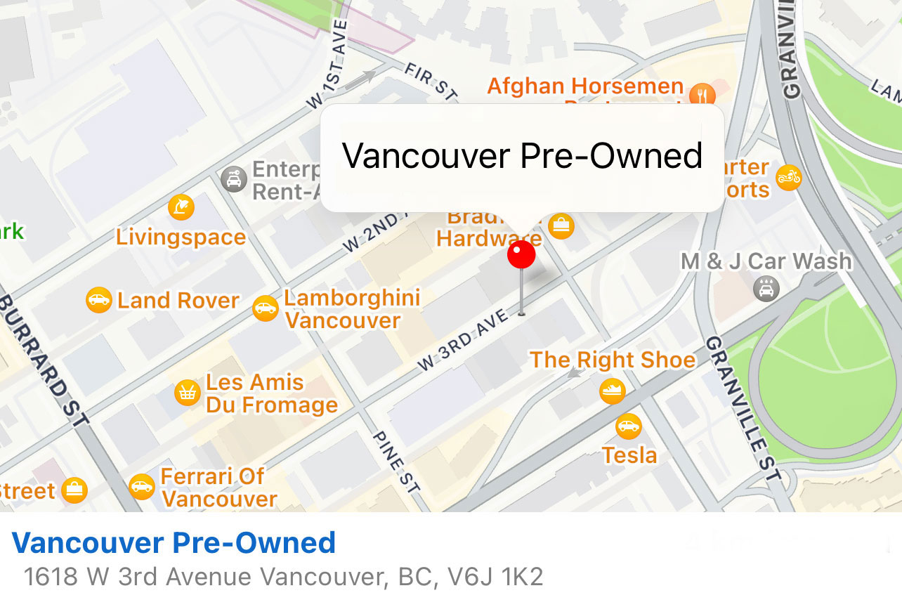 Vancouver Pre-Owned